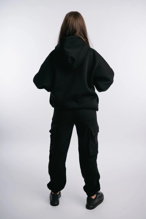 Black Hoodie DEEP SECRET