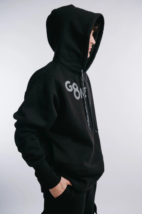 Black Hoodie DEEP SECRET